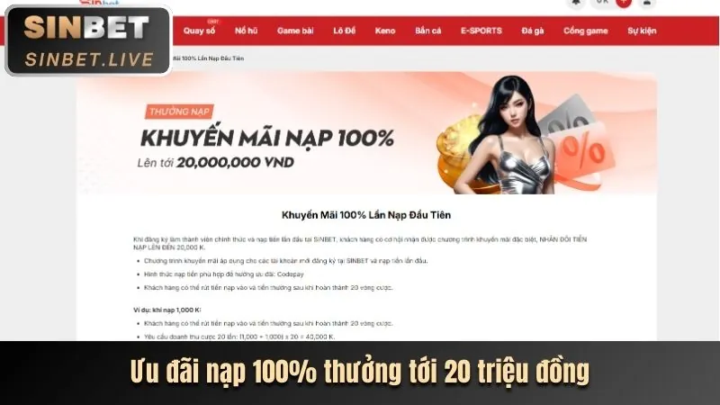 Thưởng nạp lại hàng tuần 0k 789